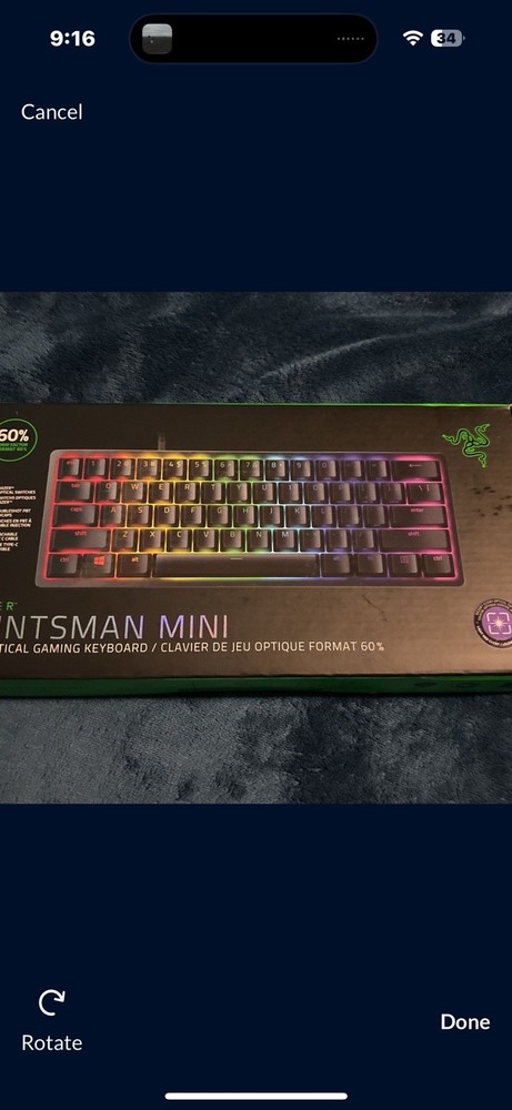 Razer Keyboard, Mouse + AirPod Case