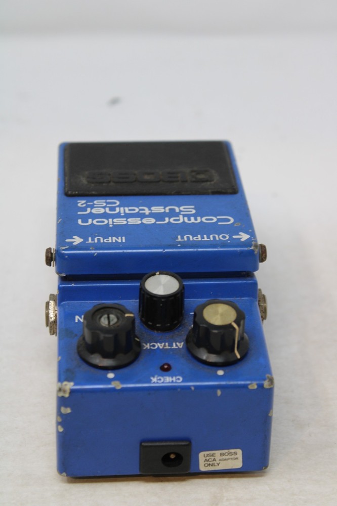 BOSS CS-2 Compression Sustainer Guitar Effects Pedal Unit Only