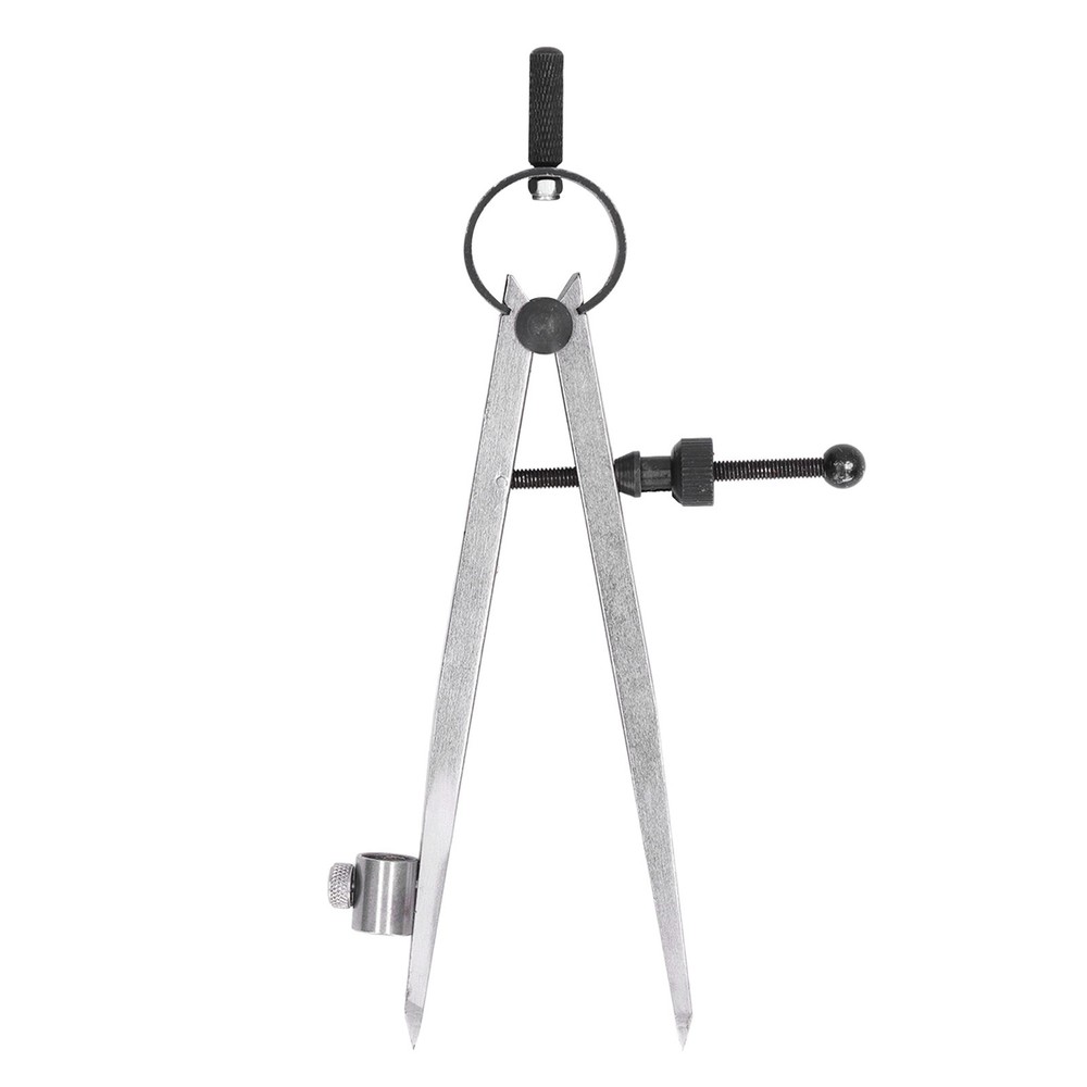 Wing Divider Gauge Carbon Steel Adjustable Angle Lockable Scribing Tool For