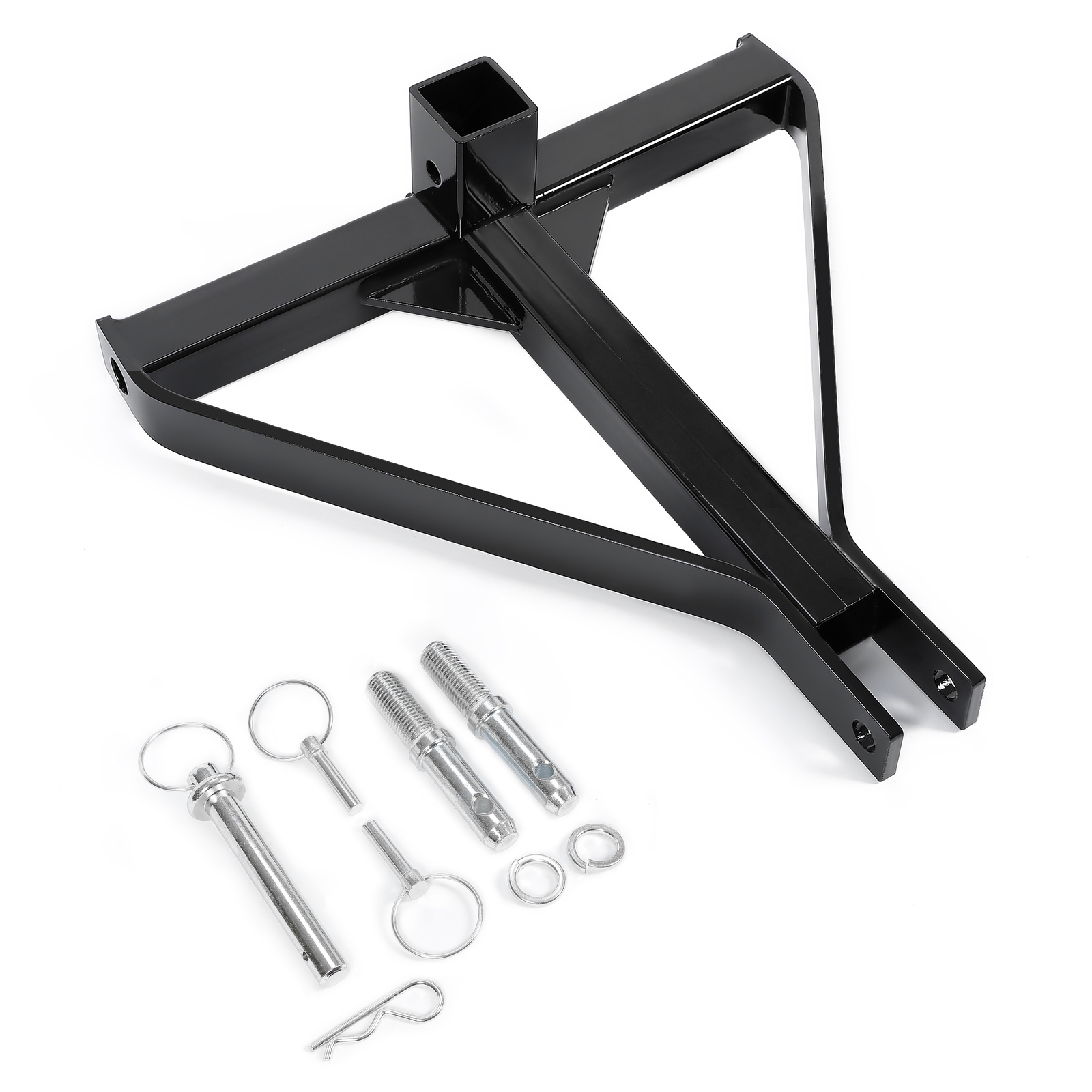 3 Point 2 Receiver Trailer Hitch Category 1 Tractor Tow Hitch Drawbar Adapter
