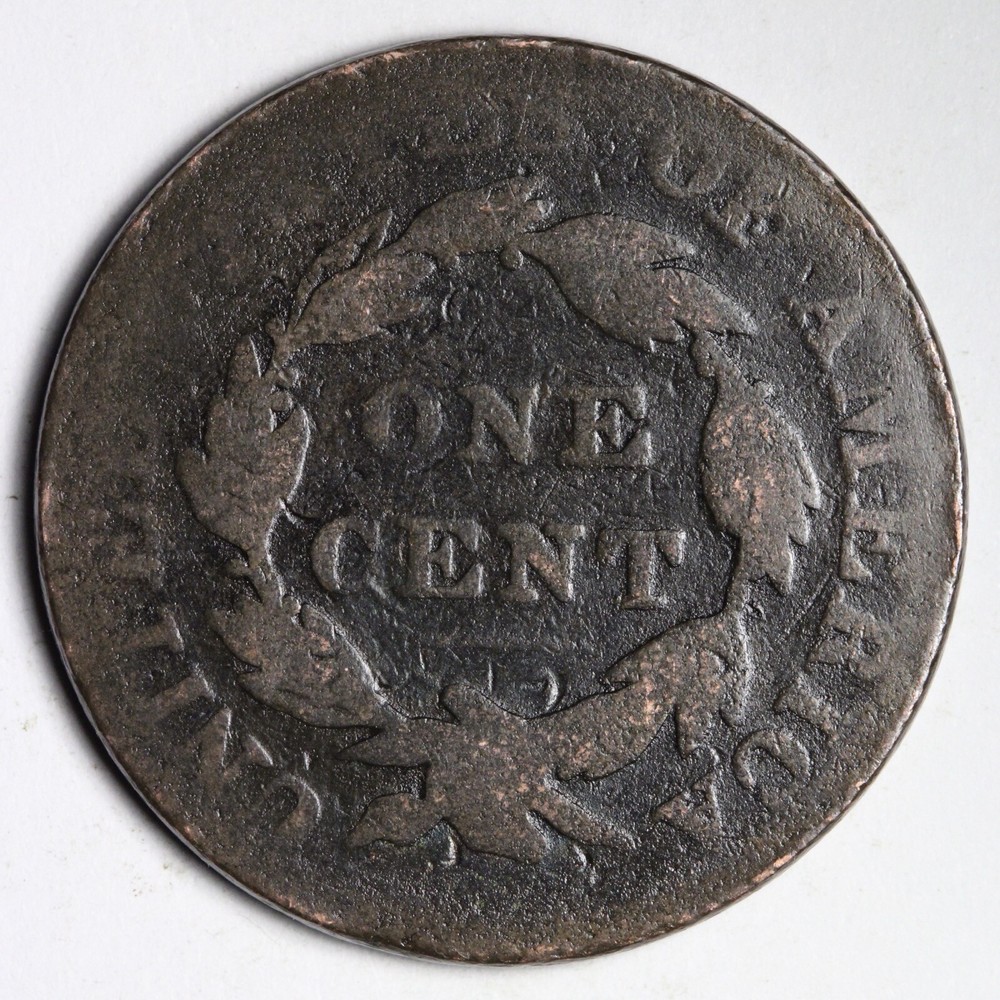 1822 Coronet Head Large Cent CHOICE GOOD E320 DB