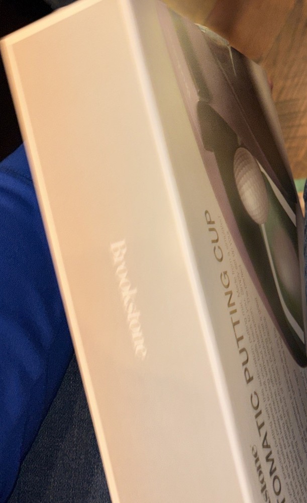 Brookstone Automatic Golf Putting Cup - Automatic Ball Return - Brand New