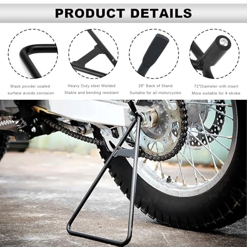 Motorcycle Triangle Stand, Motorcycle Triangle Kickstand Rear Side Wheel