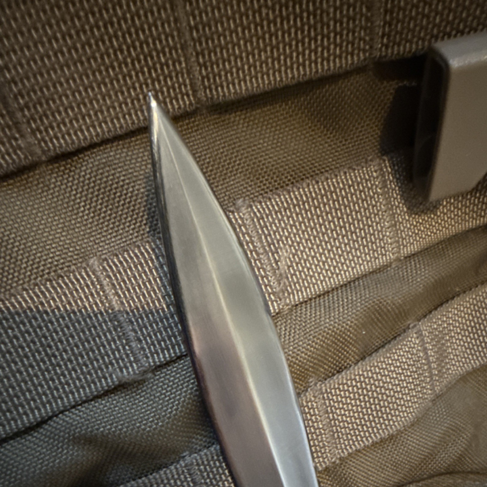 Gerber Double-Edge Dagger - Modified for lightness and grip. Highly Sharpened.