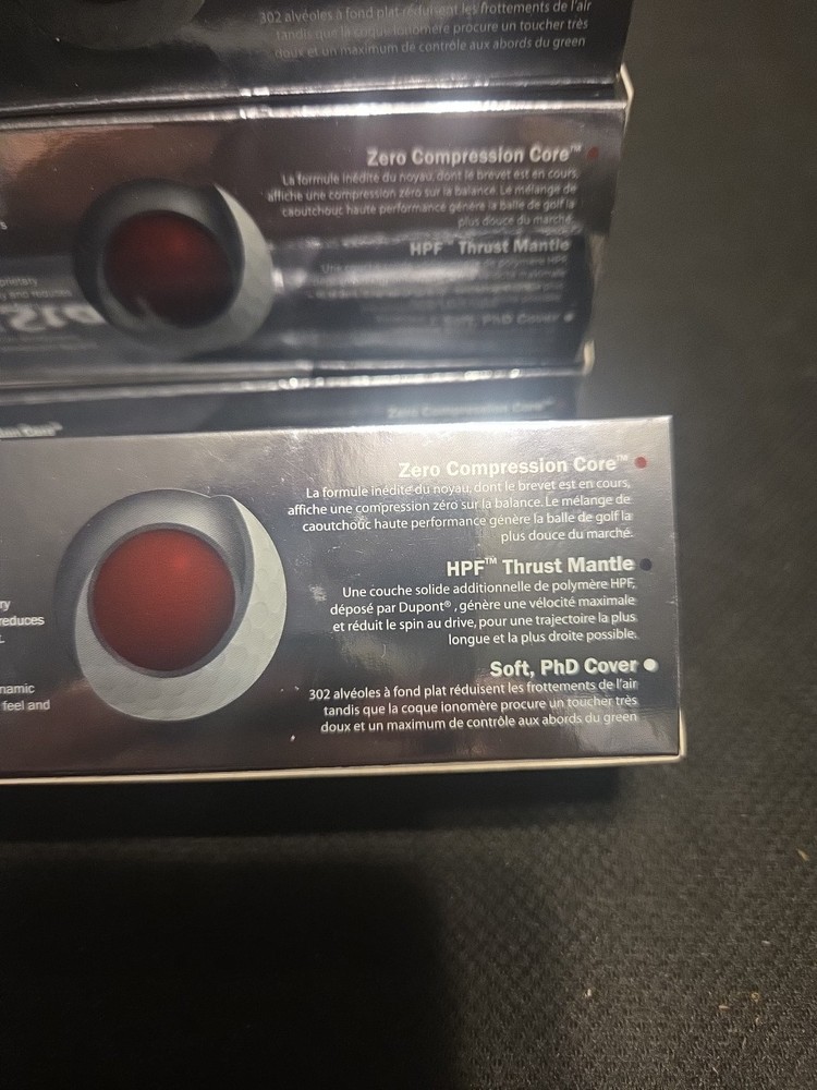 Wilson Staff NEW Zip Golf Balls Zero Compression Core New 5 BOXES