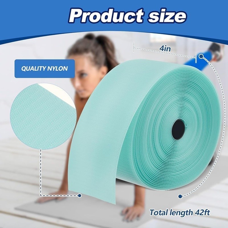 Hook & Loop Fastener Roll Adjustable Nylon Mat Tape Crafts Gym Use