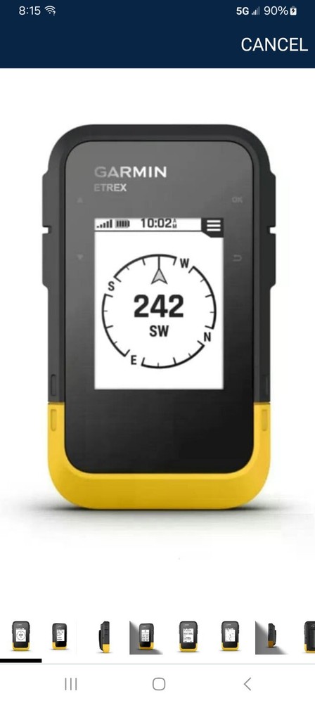 Garmin Etrex se handheld gps