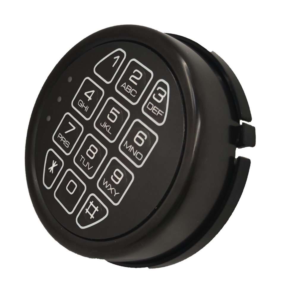 Gun Safe Lock Replacement Black Keypad Electronic Swing Bolt Lock Digital Keypad