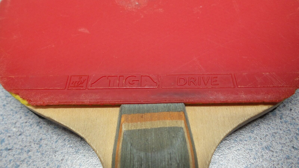 TIGA Ping Pong Paddle DRIVE SOME DAMAGE