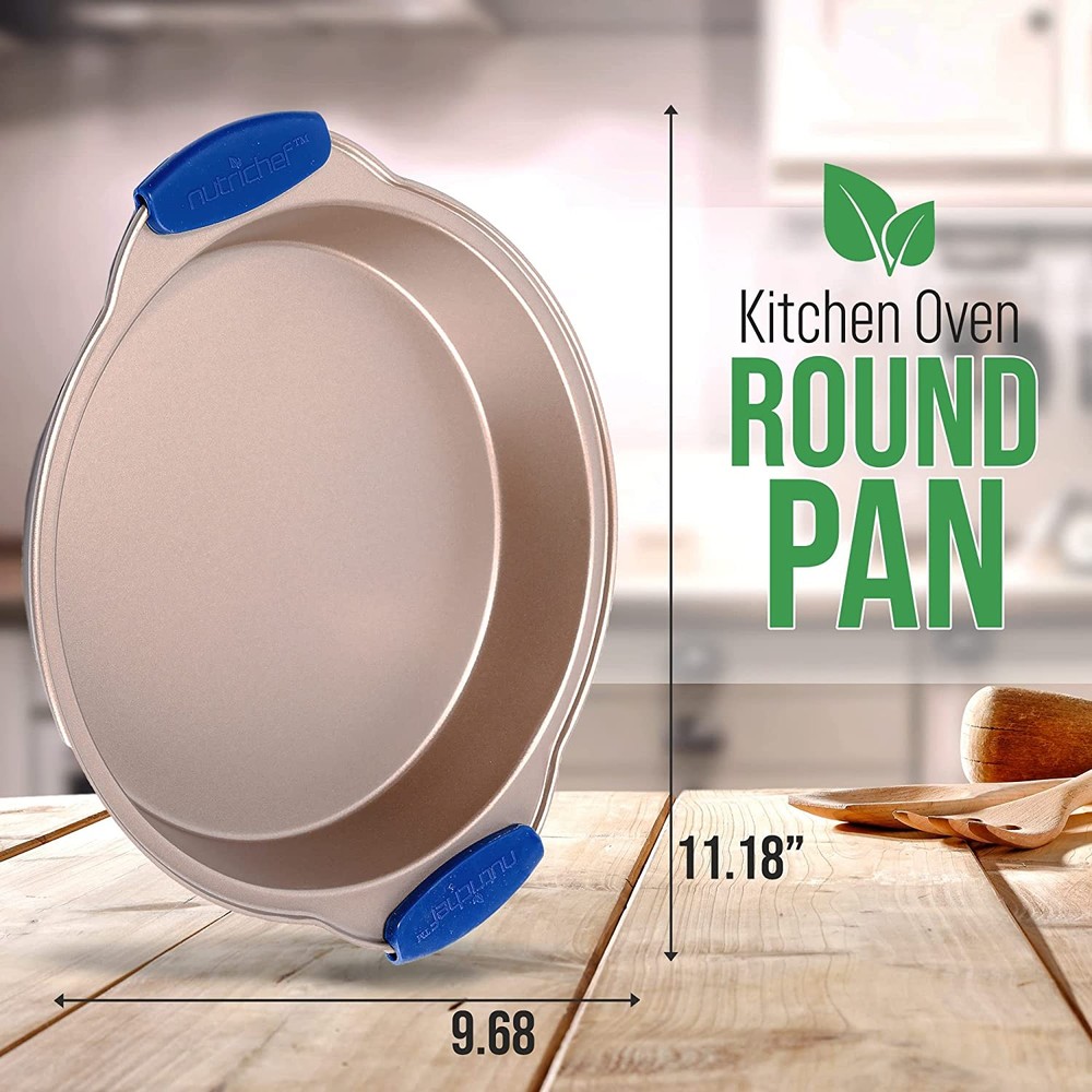 Nutrichef BKNCSBSG36RPAN Round Pan