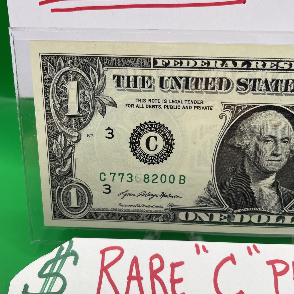 "INSUFFICIENT INK ERROR" MISSING 6 In SERIAL #’s & BLACK 3’s UNCIRCULATED BEP 🧱