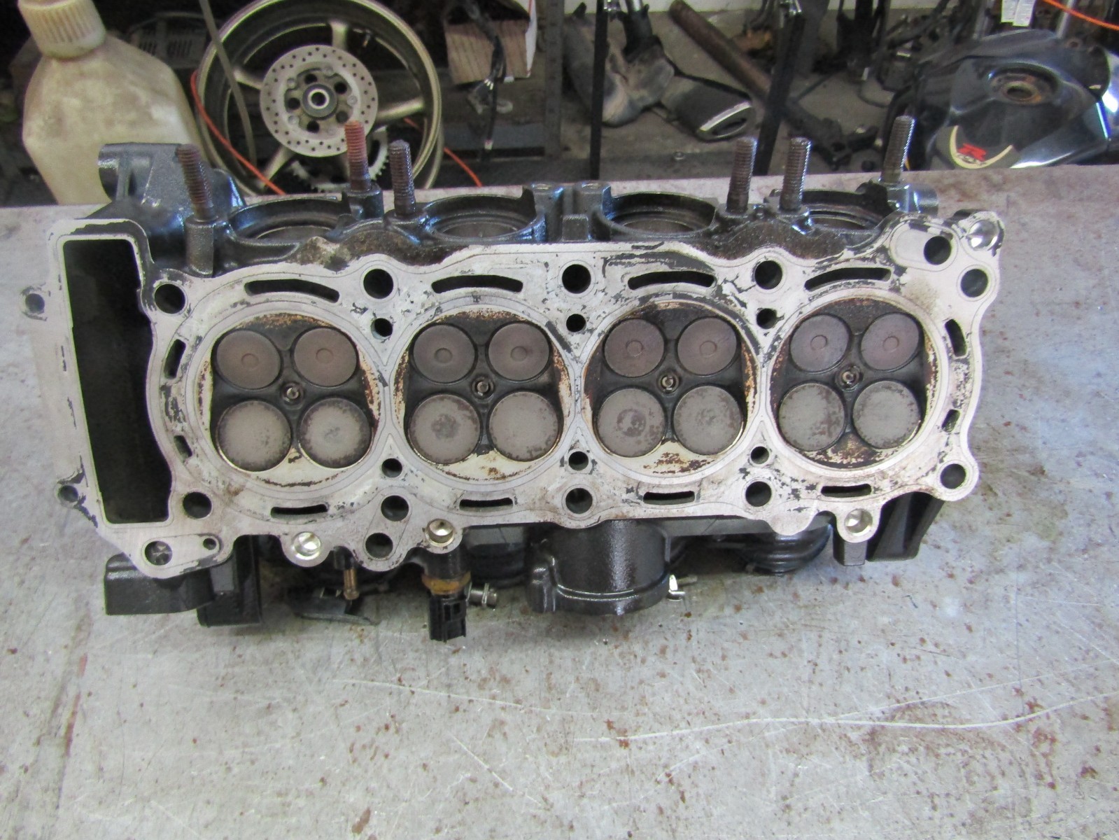 2006-2007 Yamaha YZF R6 Engine Cylinder Head Valves Camshaft Top End