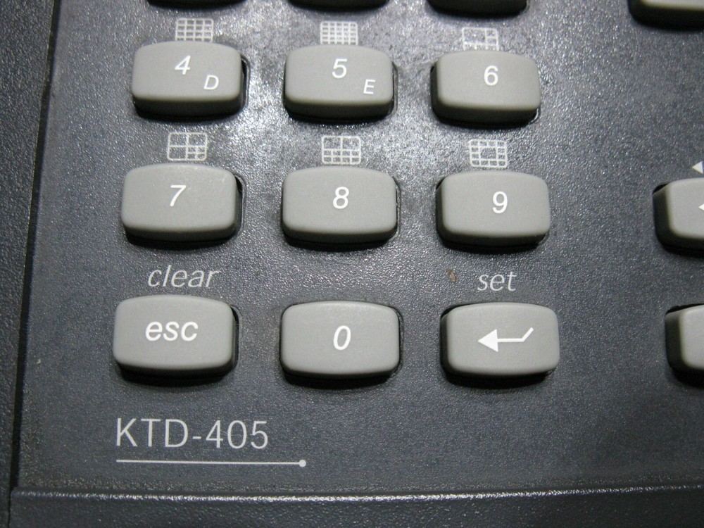 GE Interlogix KALATEL PTZ System Controller Keyboard Joystick KTD-405