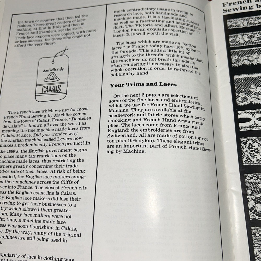 French Hand Sewing By Machine A Beginners Guide Martha Pullen 1983