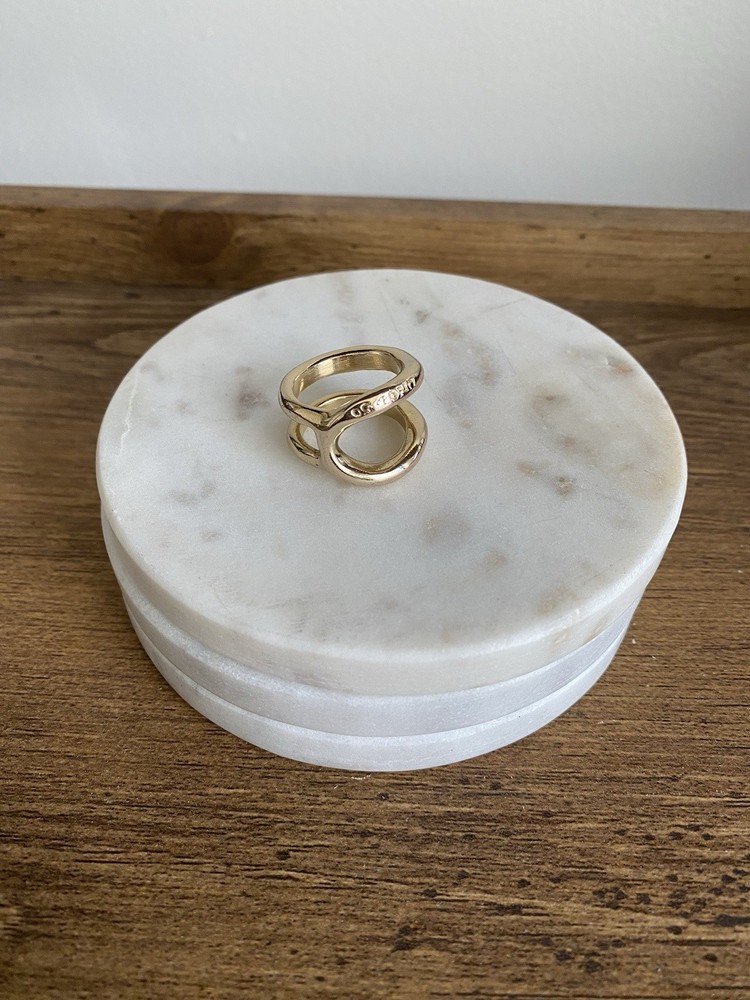 UNOde50 Shortcut Ring Gold Size 7