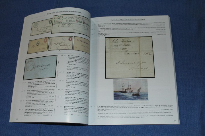 Schuyler Rumsey Auction Milgram #122 INCLUDES REALIZATIONS BlueLakeStamps