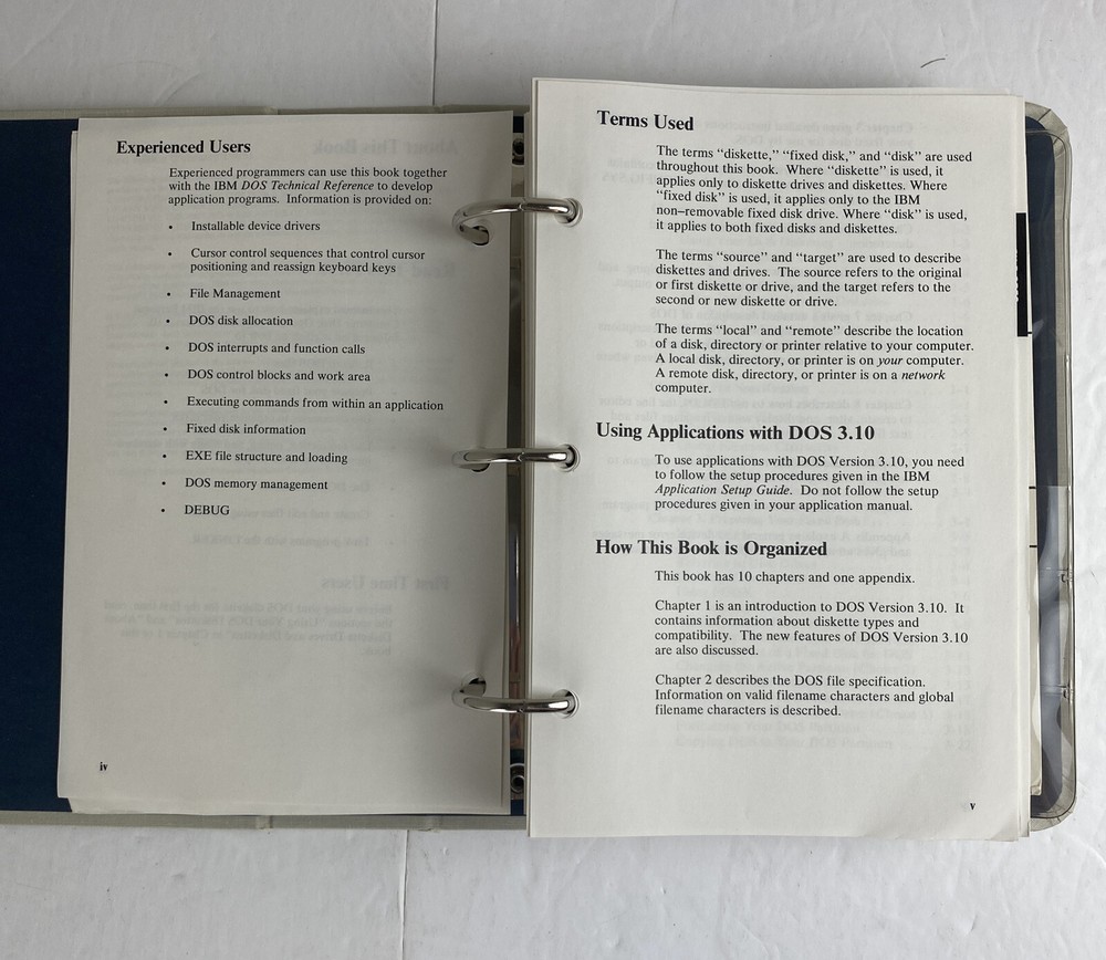 1985 IBM Guide to Operations 6138519 First Edition DOS No Disk