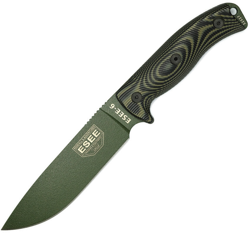 New New ESEE Model 6 Fixed Blade OD 6POD-003