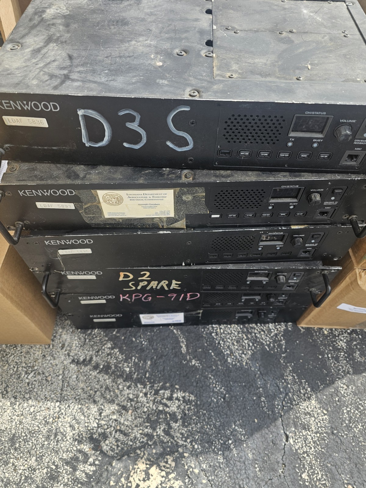 Kenwood TKR-750-1 VHF Two Way Radio Repeater TKR-750 - QTY Available