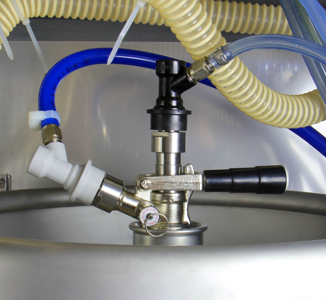 Kegco Sankey to Homebrew Beer Keg Coupler Adapter Kit - Gas and Liquid Posts