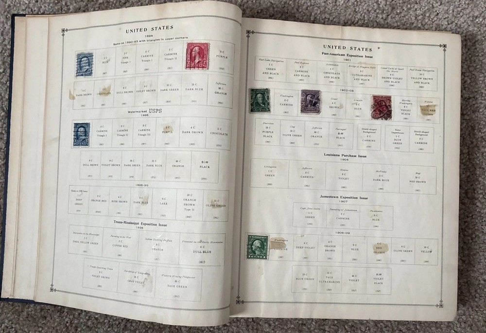 International Junior Postage Stamp Album 1930 Including Stamps