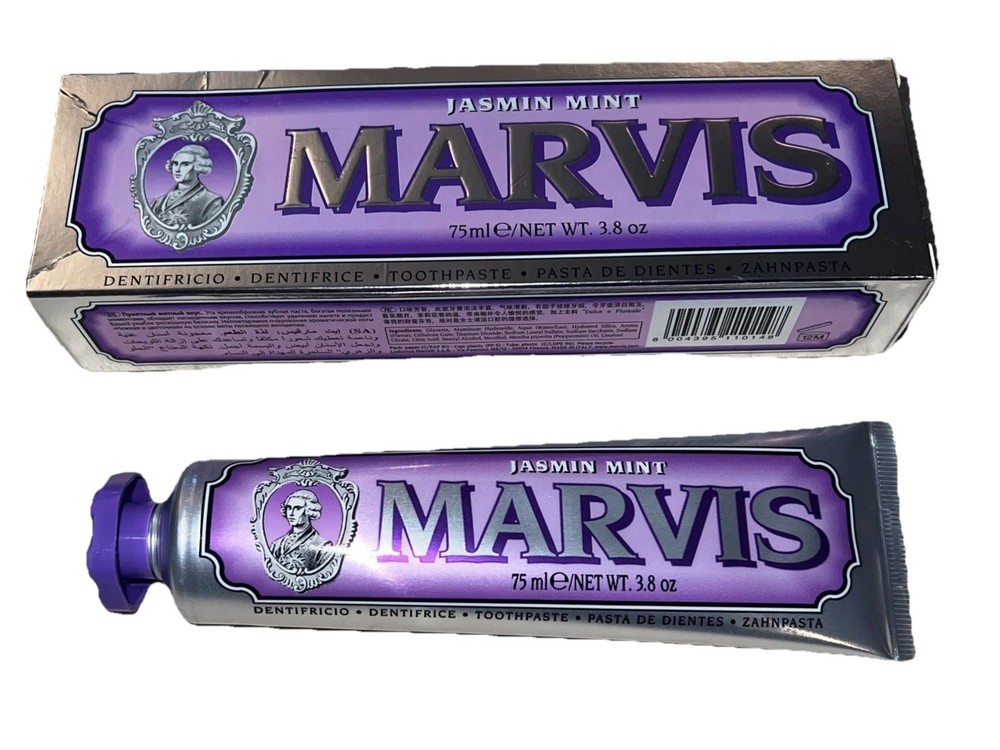 Marvis Jasmin Mint Toothpaste FULL SIZE 3.8oz/75ml