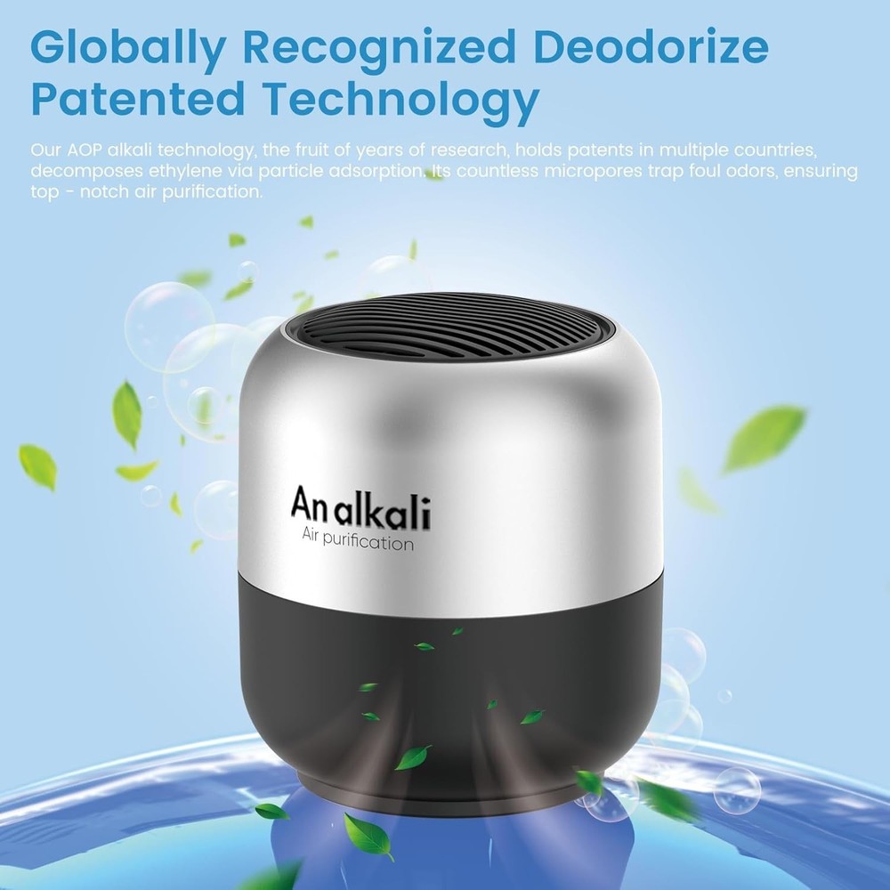 Ultimate 4-Pack Refrigerator Deodorizer – 10- Odor Solution for Every Space