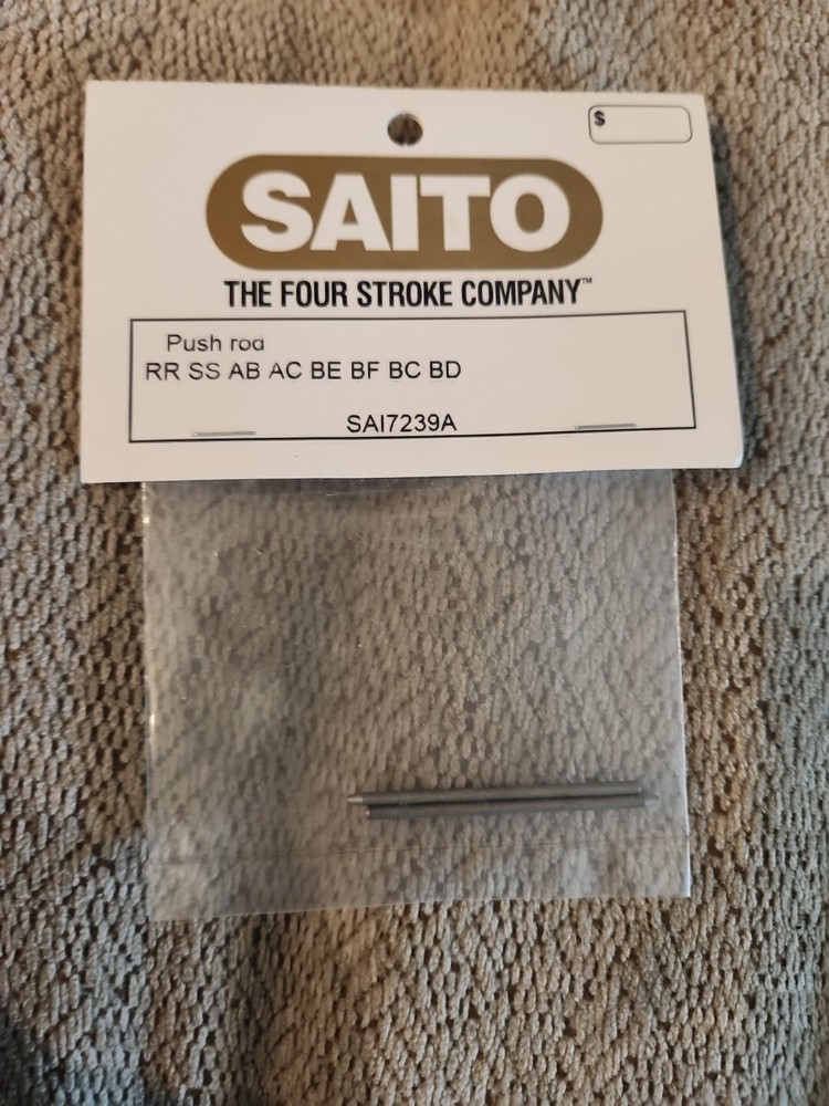 Saito Four Stroke Engine Pushrod Set Push Rod Sai7239a 2pcs