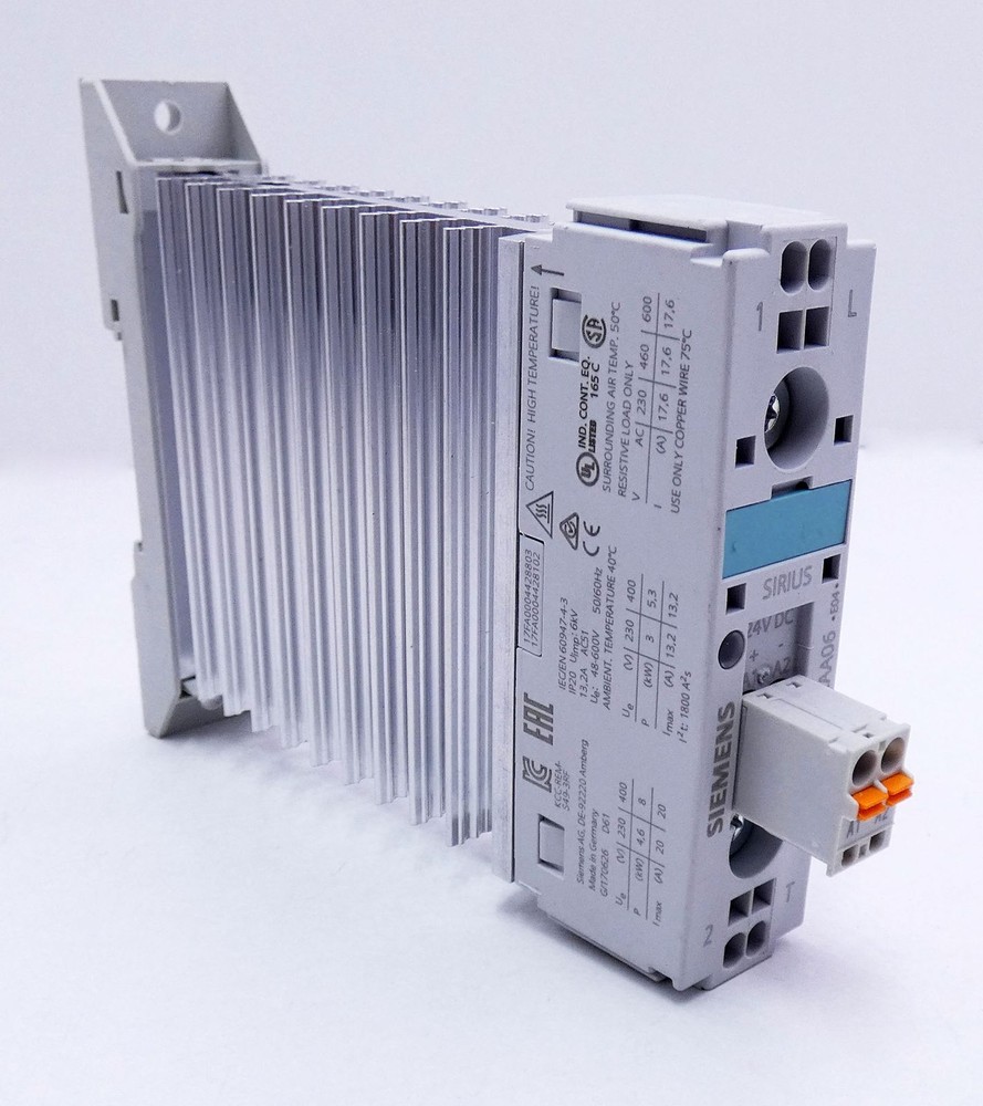 Siemens 3RF2310-2AA06 3RF2 310-2AA06 E-Stand 04 Semiconductor Contactor -Unused-