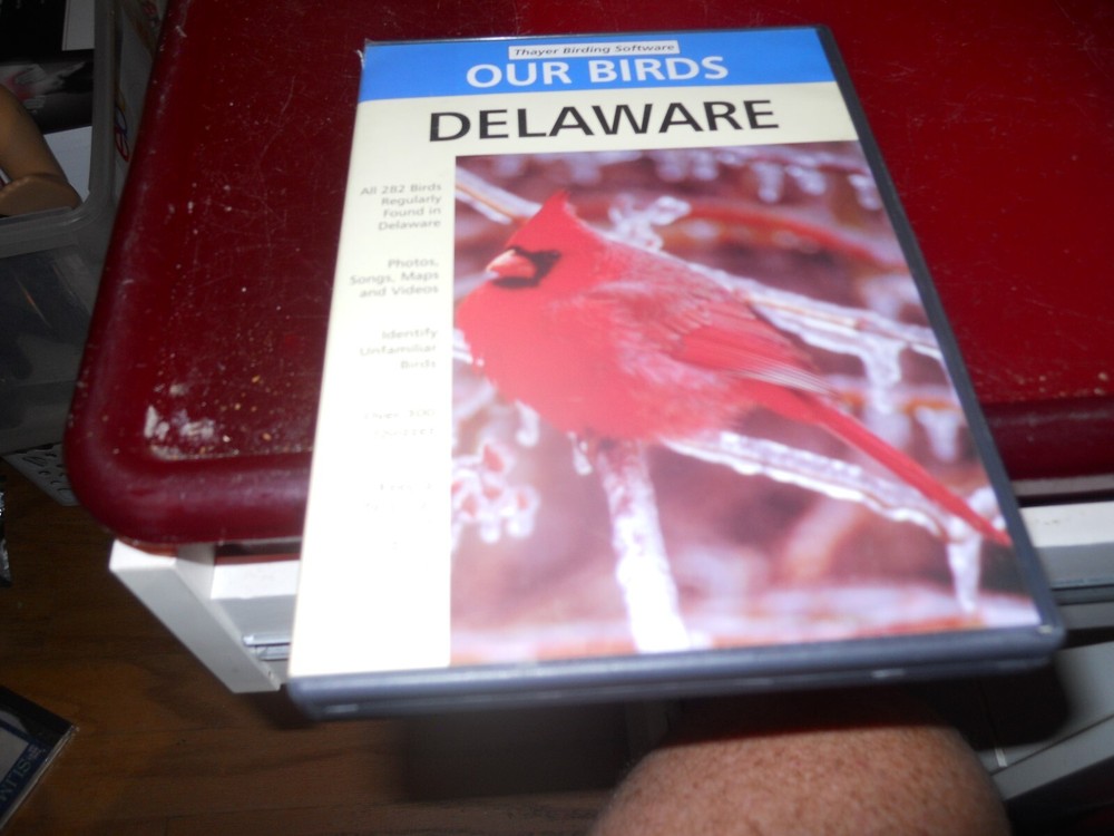 Thayer Birding Software Our Birds DELAWARE CD Rom 2002 V 3 WITH KEY CODE