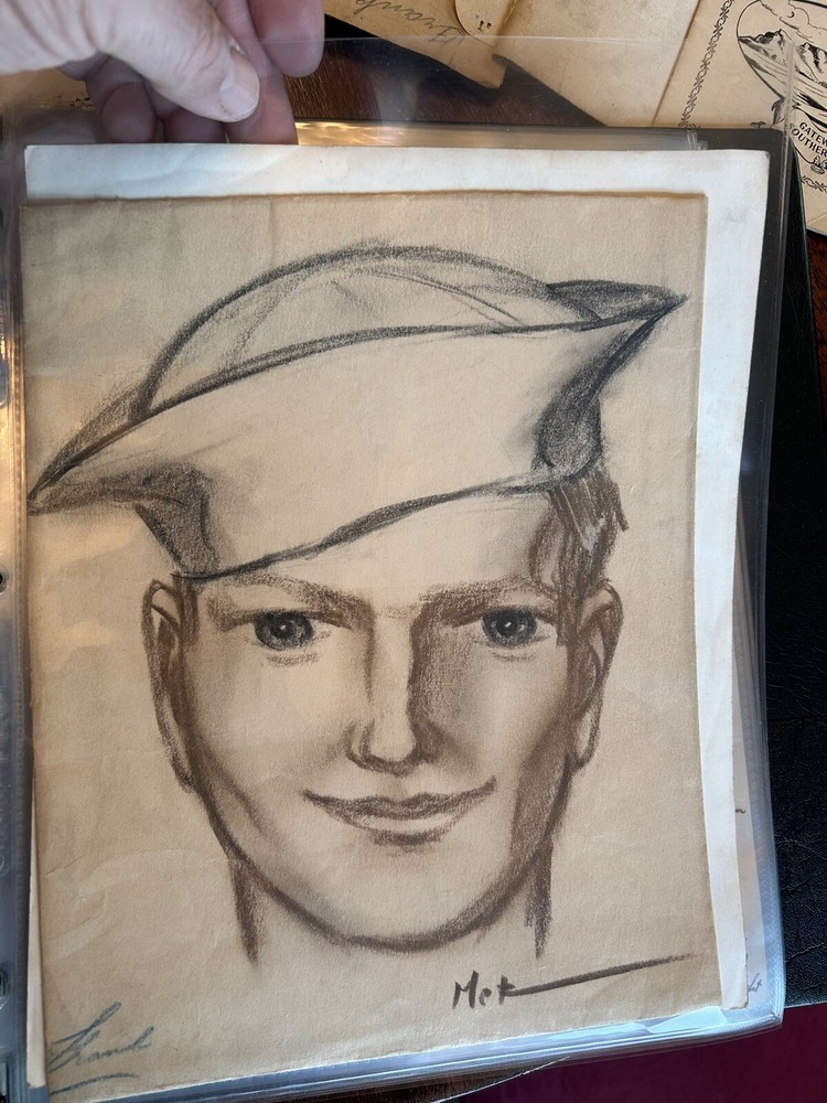 GREAT! WW2 USS California Sailor Group