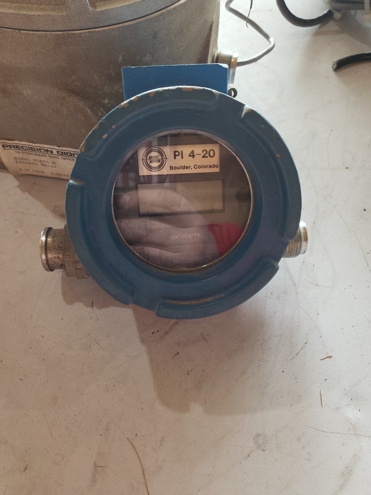 Micro Motion Transmitter PI 4-20 E - 2  pulled from working  unit