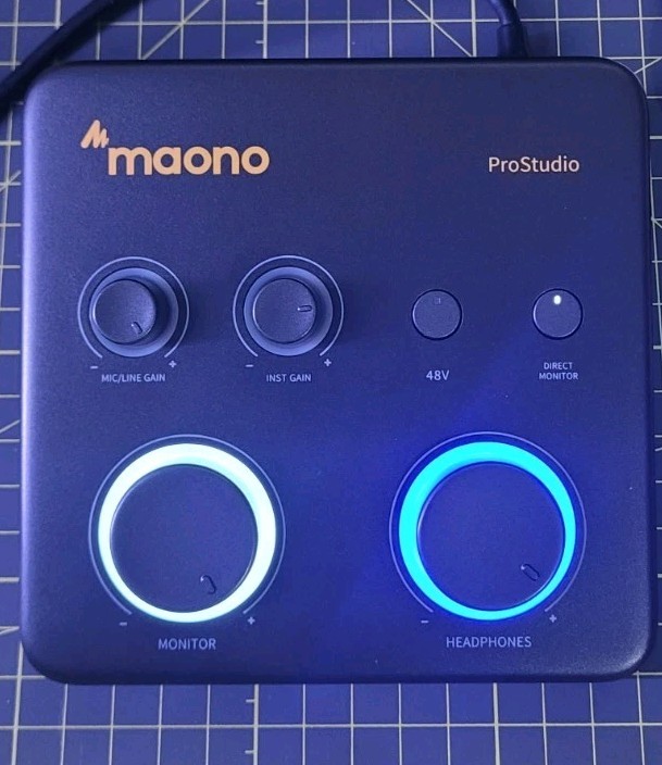 MAONO USB Audio Interface for PC: Interface with XLR Input 24-bit/192kHz OPENBOX