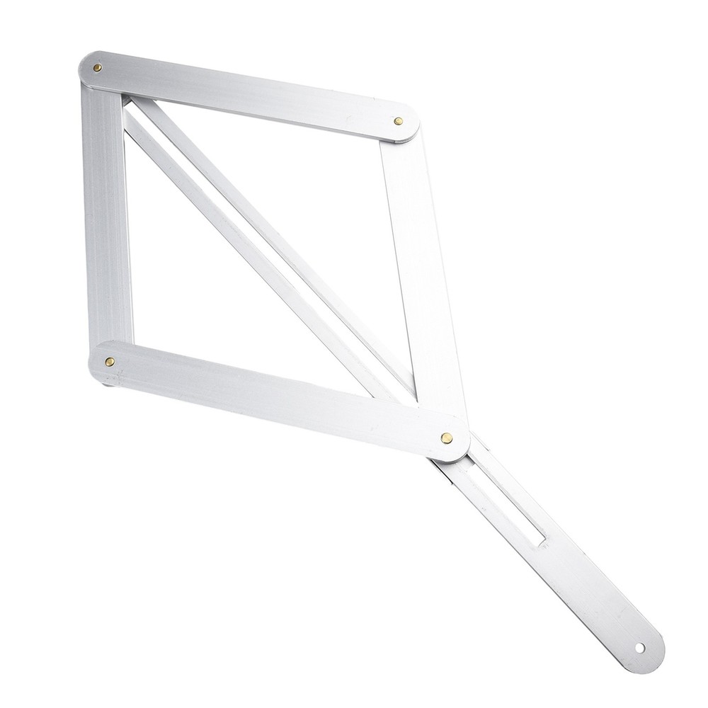 Practical Square Protractor Protractor Corner Angle Finder Gauge Silver