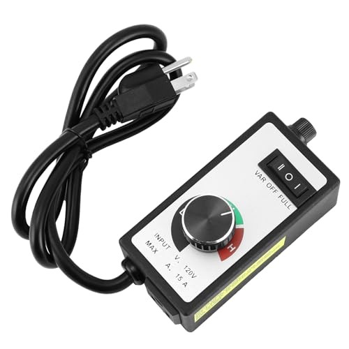 Variable Speed Controller for Router Fan Electric Motor - AC 120V, 15A,