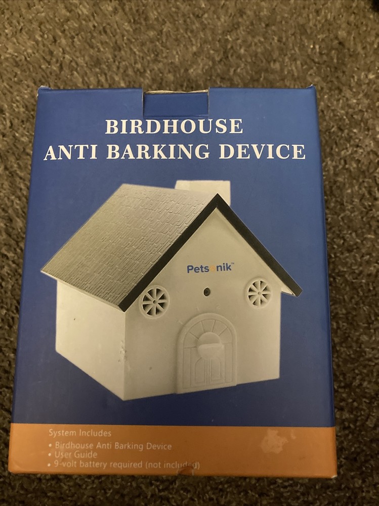 OUTDOOR BARK CONTROL Ultrasonic correction deterrent device