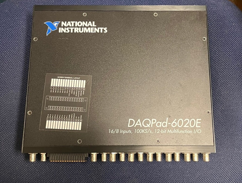 National Instruments, Pt # 185482A-01, Mod # DAQPAD-6020E, Module Input/Output