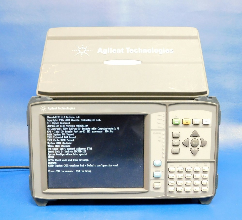 Agilent HP Keysight J2126A Portable Transmission Analyzer Test Set Untested