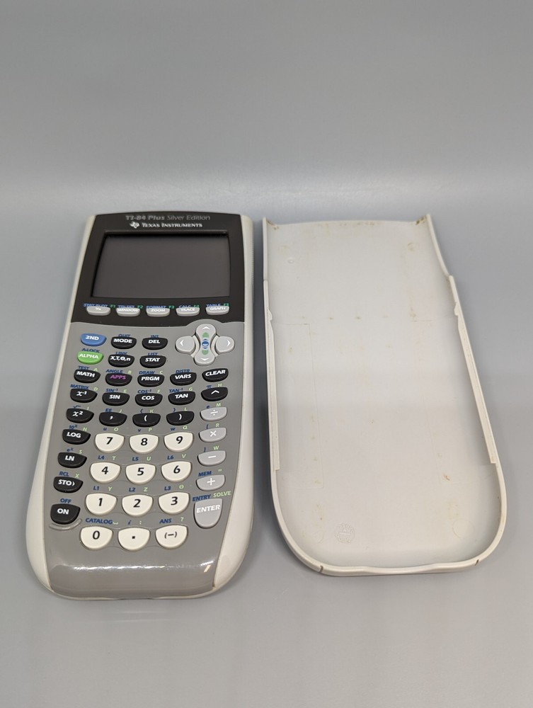 Texas Instruments TI-84 Plus Silver Edition Graphing Calculator (Tested/Working)