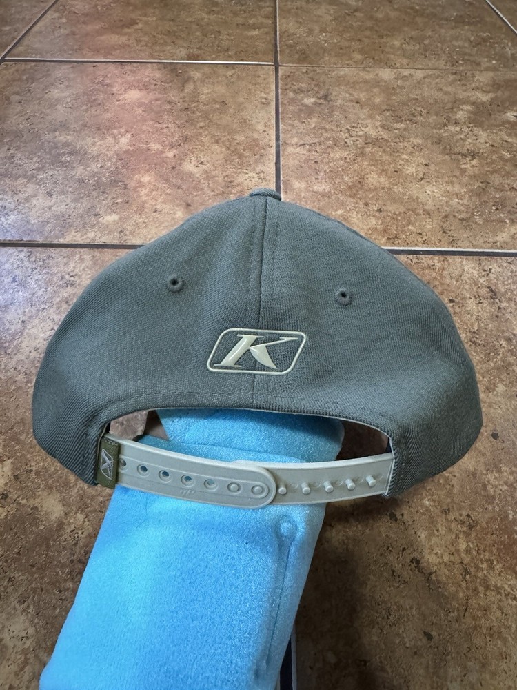 Klim Hat Cap Script Snap Back 3D Logo 110 Flex Fit Tech SnapBack