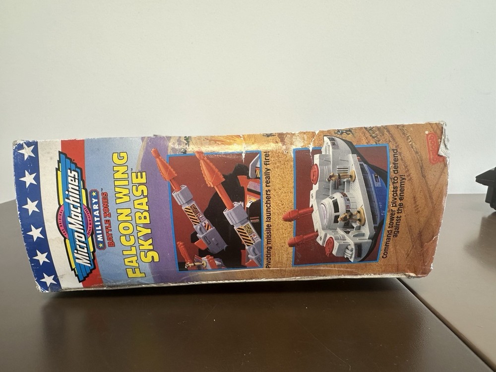 Micro machines Falcon Wing Skybase boxed play set 1995