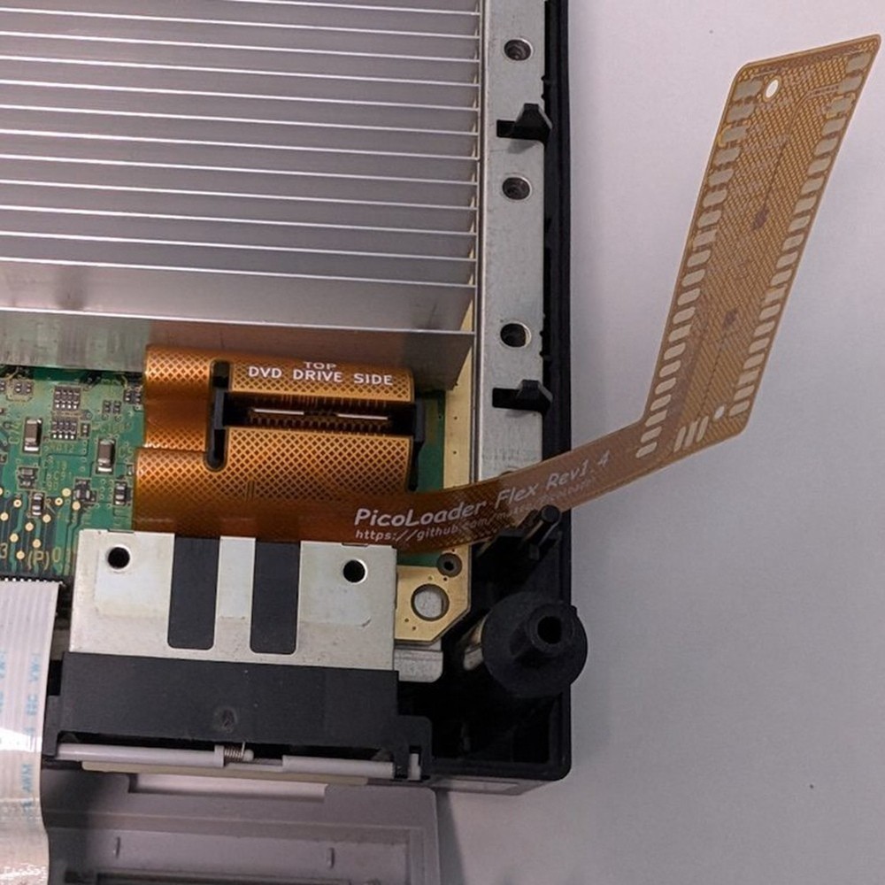 Picoloader Based on RP2040 for Solderless Optical Drive3468
