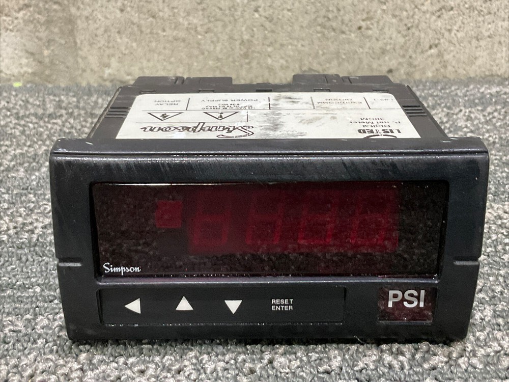 SIMPSON H335 DIGITAL PANEL METER 222