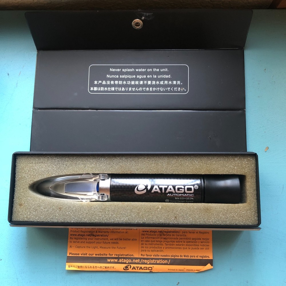 ATAGO Master Regractometer Master-T Automatic Temperature Compensation Function