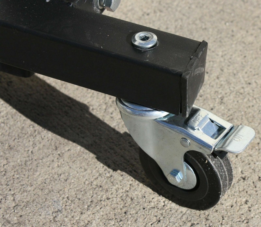 Easy Engine Access Foldable Topside Creeper With Adjustable Height & Padded Deck