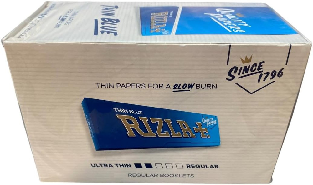 Rizla Blue Regular Rolling Papers 70Mm 50 Packs