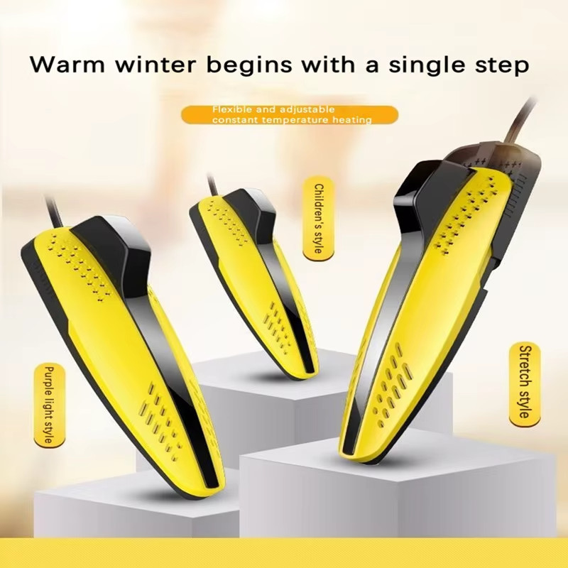 Electric Shoe Dryer UV Deodorizer Timer Quick Dry Heater Boot Warmer