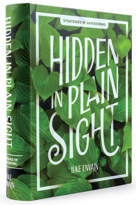 Book Storage Book “Hidden In Plain Sight”