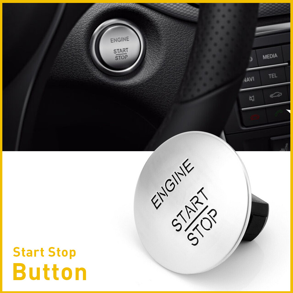 For Mercedes Benz Keyless Push Start Stop Button Go Engine Ignition Switch Parts