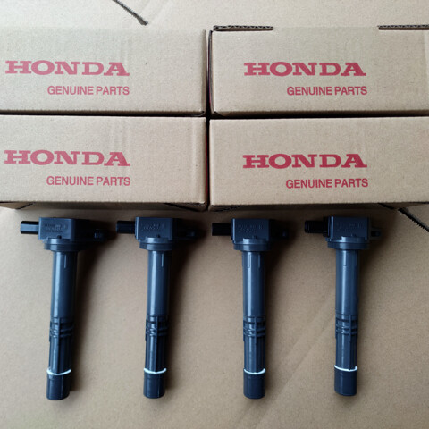GENUINE 4Pcs 30520-PNA-007 UF311 Ignition Coil For 2002-2011 Acura 2.0L 2.4L L4